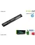 HP96 Batteria HSTNN-Q97C Green Cell Compatibile per HP ProBook 450 G3 455 G3 470 G3 [2200mAh]