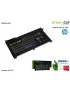 HP125 Batteria ON03XL Green Cell Compatibile per HP Omen 15-AX HP Pavilion x360 11-U 13-U M3-U HP Stream 14-AX 14-CB [3600mAh]