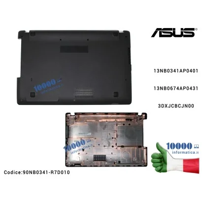 90NB0341-R7D010 Bottom Case ASUS X551 X551C X551CA X551M X551MA F551 F551C F551CA F551M F551MA Cover Lower Inferiore 13NB0341...