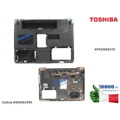 K000053490 Bottom Case Scocca Inferiore TOSHIBA Satellite A200 A205 Lower Case AP025000370