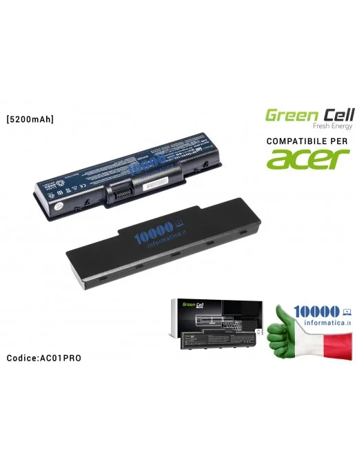 AC01PRO Batteria AS07A32 Green Cell PRO Compatibile per ACER Aspire 5738 5740 5536 5740G 5737Z 5735Z 5340 5535 5738Z 5735 [52...