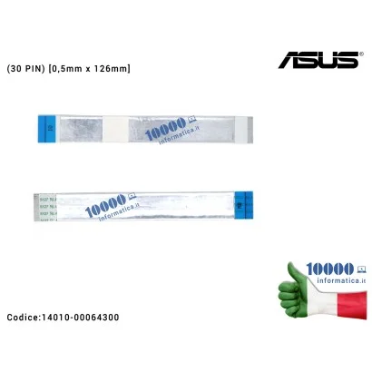 14010-00064300 Cavo Collegamento IO FFC (30 PIN) [0,5mm x 126mm] ASUS X502 X502C X502CA 14010-00064300