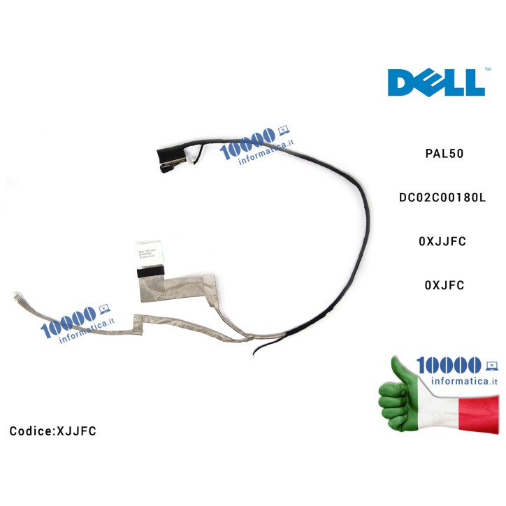 Cavo Flat LCD DELL Latitude E6420 PAL50 DC02C00180L 0XJJFC 0XJFC