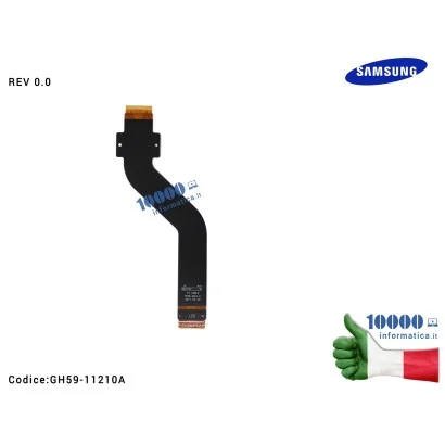 GH59-11210A Cavo Flex Display LCD SAMSUNG Galaxy Note GT-N8000 GT-N8010 GT-N8020 Galaxy Tab GT-P7500 GT-P7510 Galaxy Tab 2 GT...