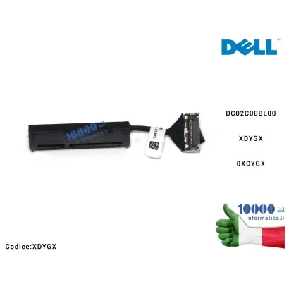 XDYGX Cavo Hard Disk HDD DELL XPS 15 9550 9560 Precision 5510 5520 5530 5540 M5510 3510 DC02C00BL00 XDYGX 0XDYGX