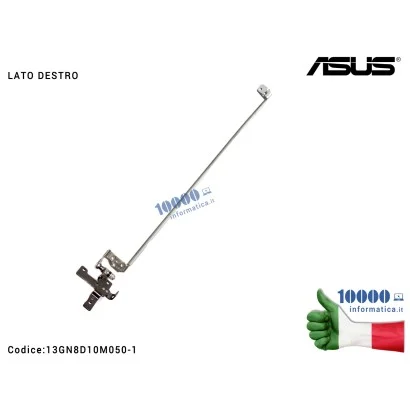 13GN8D10M050-1 Cerniera Hinge [DX] ASUS K55 A55A K55A K55V K55VD K55VJ K55VM R500V R500VD U57A [LATO DESTRO]