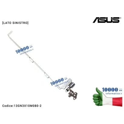 13GN3X10M080-2 Cerniera Hinge ASUS K73 K73E K73SD K73SJ K73SM K73SV [LATO SINISTRO]