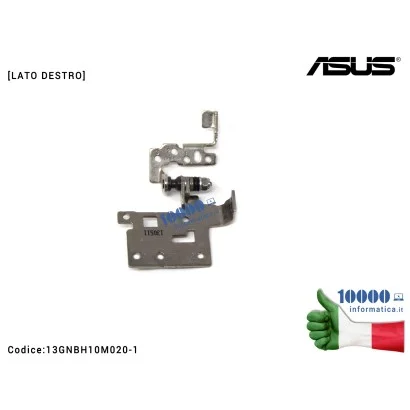 13GNBH10M020-1 Cerniera Hinge [DX] ASUS X55 X55A X55C X55U X55V X55VD [LATO DESTRO] 13GNBH10M020-1 13GNBH10M020