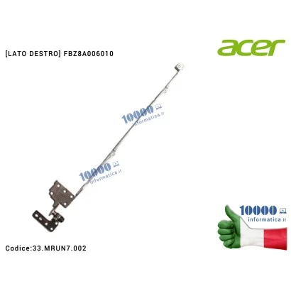 33.MRUN7.002 Cerniera [DX] Hinge ACER Aspire ES1-411 ES1-431 ES14 [LATO DESTRO] FBZ8A006010 33.MRUN7.002 33MRUN7002