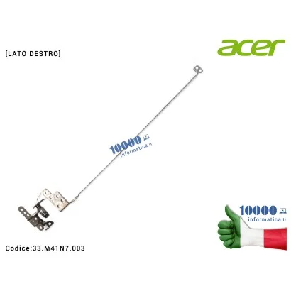 33.M41N7.003 Cerniera [DX] Hinge ACER Aspire V5-551 V5-551G [LATO DESTRO] 33M41N7003 33.M41N7.003