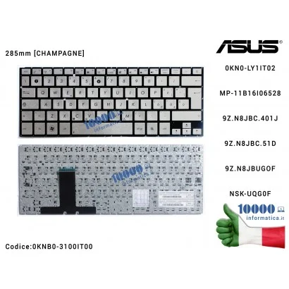 0KNB0-3100IT00 Tastiera Italiana ASUS ZenBook UX31E 285mm [CHAMPAGNE]