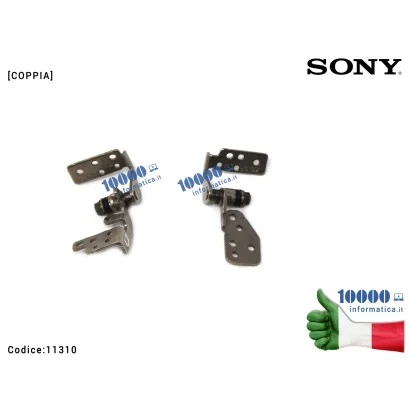 11310 Cerniere Hinges Cerniera SONY SVE15 SVE17 SVE151C11T SVE151D12T SVE151E11T [COPPIA]