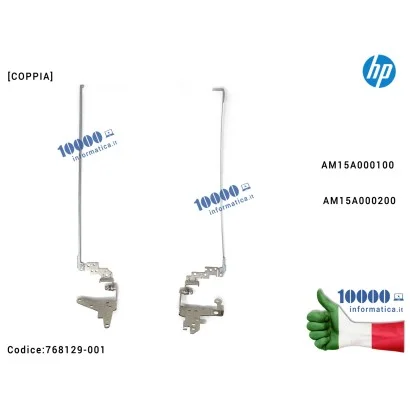 768129-001 Cerniere Hinges HP ProBook 450 G2 455 G2 [COPPIA] AM15A000100 AM15A000200