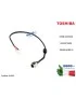 PJ302 Connettore di Alimentazione DC Power Jack PJ302 TOSHIBA Satellite T130 T135 L655 L750 L750D L755 L755D DD0BLBPB040 A000...