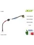 PJ789 Connettore di Alimentazione DC Power Jack PJ789 ACER Aspire 7750 7750G [120W] DC30100CX00 DC30100DO00 DC30100DN00 P7YE