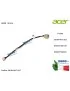 50.MVHN7.001 Connettore di Alimentazione DC Power Jack PJ962 ACER [65W] Aspire E5-522 E5-532 E5-552 E5-573 V3-574 Travelmate ...