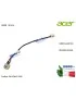 50.GFHN7.002 Connettore di Alimentazione DC Power Jack [65W] ACER Aspire E5-471 E5-471G E5-523G E5-553G E5-575 E5-575G E5-575...