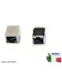 J00-0045NL Connettore Patent Pending Porta Ethernet RJ45 Pulse Jack Scheda Madre Rete Internet J00-0045NL