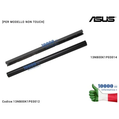 13NB00K1P03012 Copri Cerniere Coperchio ASUS N550 N550JA N550JV N550JK N550JX [NERO] LCD HINGECAP 13NB00K1P03014