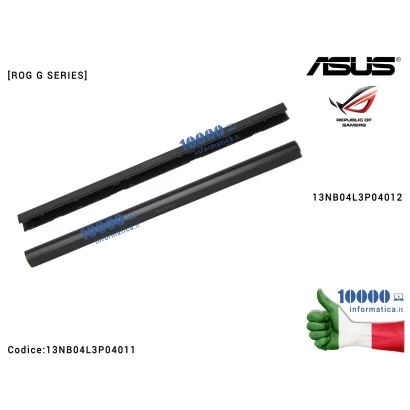 13NB04L3P04011 Copri Cerniere Coperchio ASUS ROG G550JK [NERO] LCD HINGECAP 13NB04L3P04012 13NB04L3P04011