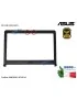 90NR00I0-R7B010 Cornice Display Bezel LCD ASUS TUF Gaming [2 MIC] FX504GD FX504GE FX504GM TUF504GD TUF504GE TUF504GM TUF554GE...