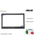 90NB00T1-R7B000 Cornice Display Bezel LCD ASUS [NON TOUCH] F550 F550C F550CA F550LD X550CA X550CC X550JK X550LA X550LB X550LD...