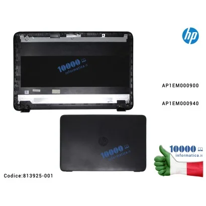 813925-001 Cover LCD HP 15-AC 250 G4 255 G4 256 G4 15-AF (NERO) AP1EM000900 AP1EM000940 813925-001