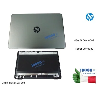 856592-001 Cover LCD HP 17-X 17-Y 270 G5 17-AY 17-BA 17-X005NL (SILVER) 46008C0K0003 460.08C0K.0003