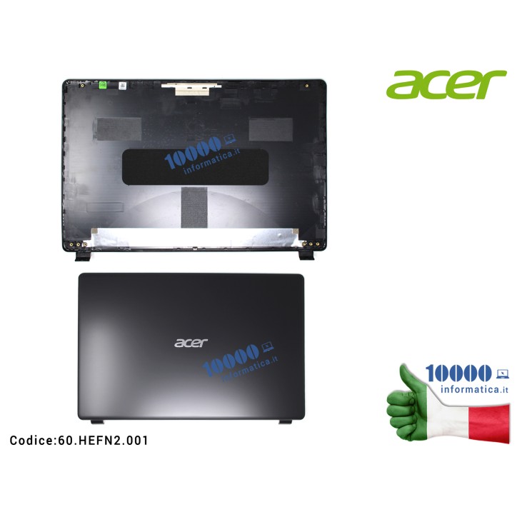 Cover LCD [NERO] ACER Aspire 3 N19C1 A315-54 A315-42 A315-42G A315-56 A315-54K AP2MB000601 60HEFN2001 60A3NN2001 AP2WV000151 FA2