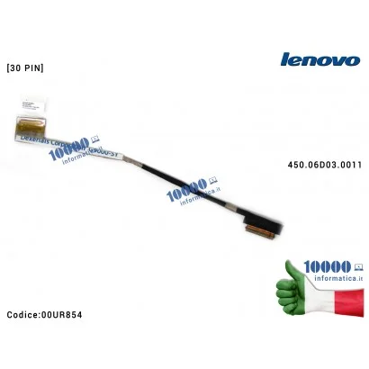 00UR854 Cavo Flat LCD LENOVO ThinkPad T560 P50S [30 PIN] 450.06D03.0011