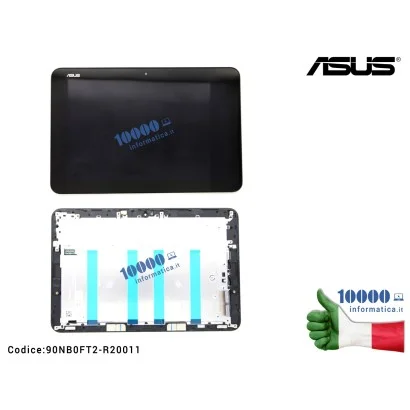 90NB0FT2-R20011 Display LCD con Vetro Touch Screen ASUS Transformer Mini T103HAF [NERO]