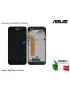 90AX00A1-R20010 Display LCD con Vetro Touch Screen ASUS ZenFone Go ZB500KL (X00AD) [NERO] (CON FRAME)