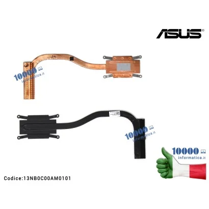 13NB0C00AM0101 Dissipatore Heatsink CPU ASUS ZenBook Flip UX360U UX360UA