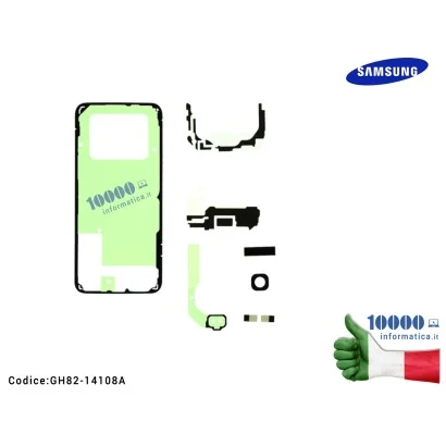 GH82-14108A Kit Adesivo Display Cover Batteria SAMSUNG Galaxy S8 SM-G950F