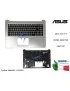 90NB0FL1-R33IT0 Tastiera Italiana Completa di Top Case Superiore (GRIGIO ARDESIA) ASUS VivoBook Pro 15 N580 N580V N580VD X580...