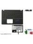 90NB02F8-R31IT0 Tastiera Italiana Completa di Top Case Superiore ASUS P550C P550CC X550 X550L X550LA F550LA X552LAV P550LA X5...