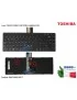 G83C000H95IT Tastiera Italiana TOSHIBA Tecra Pro A40-C A40-C1430 A40-C1440 A40-C-18R (con PUNTATORE) [RETROILLUMINATA] TMB15F...