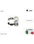 11305 Tasto Home [BIANCO-GOLD] Pulsante Centrale APPLE iPhone 6 4,7'' 6G (A1549) (A1586) (A1589) Flex Cable Ribbon Button [NO...