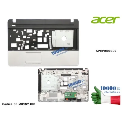 60.M09N2.001 Top Case Superiore ACER Aspire E1-571 E1-571G E1-531 E1-531G E1-521 TravelMate P253-M P253-MG P253-E Packard Bel...