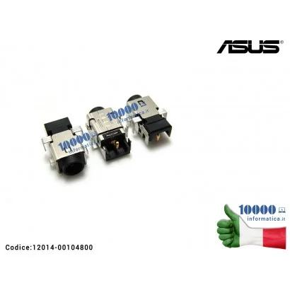 12014-00104800 Connettore di Alimentazione DC Power Jack ASUS ZenBook UX301L UX301LA