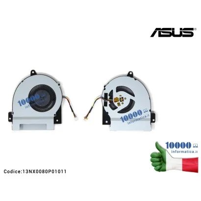 13NX0080P01011 Ventola di Raffreddamento Fan CPU ASUS Asus ASUSPRO P2520L P2520LA P452L P452LA P452LJ P452SA P452SJ P552L P55...