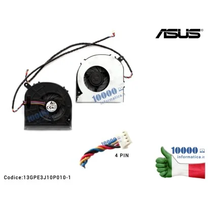 13GPE3J10P010-1 Ventola di Raffreddamento Fan CPU ASUS ET2400 Series 13GPE3J10P010-1