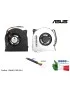 13GNFU10P180-1 Ventola di Raffreddamento Fan CPU ASUS M70 X71 G70 G79 X71TL 13GNFU10P180-1