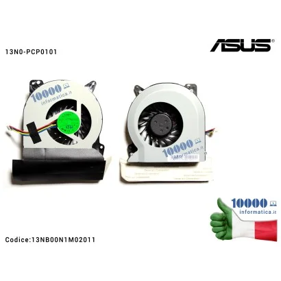 13N0-PCP0101 Ventola di Raffreddamento Fan CPU ASUS [25 mm] G750 G750JW G750J G750JX G750JH G750JM (4 PIN) AB07512HX26DB00 00...