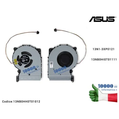 13NB0HH0T01012 Ventola Fan CPU ASUS F507U X507 X507LA X507MA X507U X507UA X507UA 13N1-3XP0121 13NB0HI0T01111