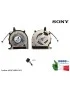 UDQFVSR01DF0 Ventola Fan CPU SONY Vaio SVP132 SVP132A SVP13 SVP1321 SPV13A ND55C02-14J10 4MMS8FAV010