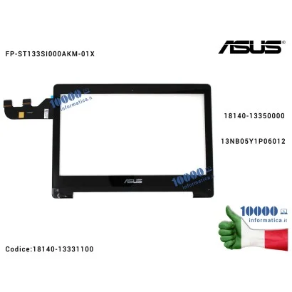 18140-13331100 Vetro Touch Screen ASUS Transformer Book Flip TP300 TP300LA TP300LD TP300UA ZenBook UX303LA UX303LN UX303LB UX...