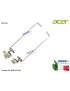 33.M8EN2.004 Cerniere Hinges ACER Aspire E1-572 E1-572G V5-561G E1-510 E1-530 E1-530G E1-532 E1-570 Travelmate P255-M [COPPIA...