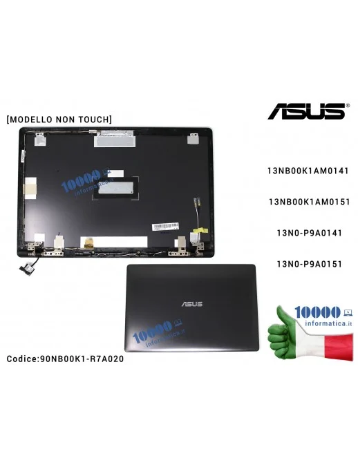 90NB00K1-R7A020 Cover LCD [NON TOUCH] ASUS N550JA N550JV N550LF N550JK N550JX 13NB00K1AM0141 13N0-P9A0141 13NB00K1AM0151 13N0...