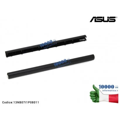 Copri Cerniere Coperchio [NERO] ASUS F302L F302LA F302U F302UJ X302L X302LA X302LJ X302U X302UA X302UJ X302UV 13NO-RSP0101 LCD HINGECAP 13NB07I1P08011